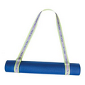Yoga Mat Carry Strap with woven label